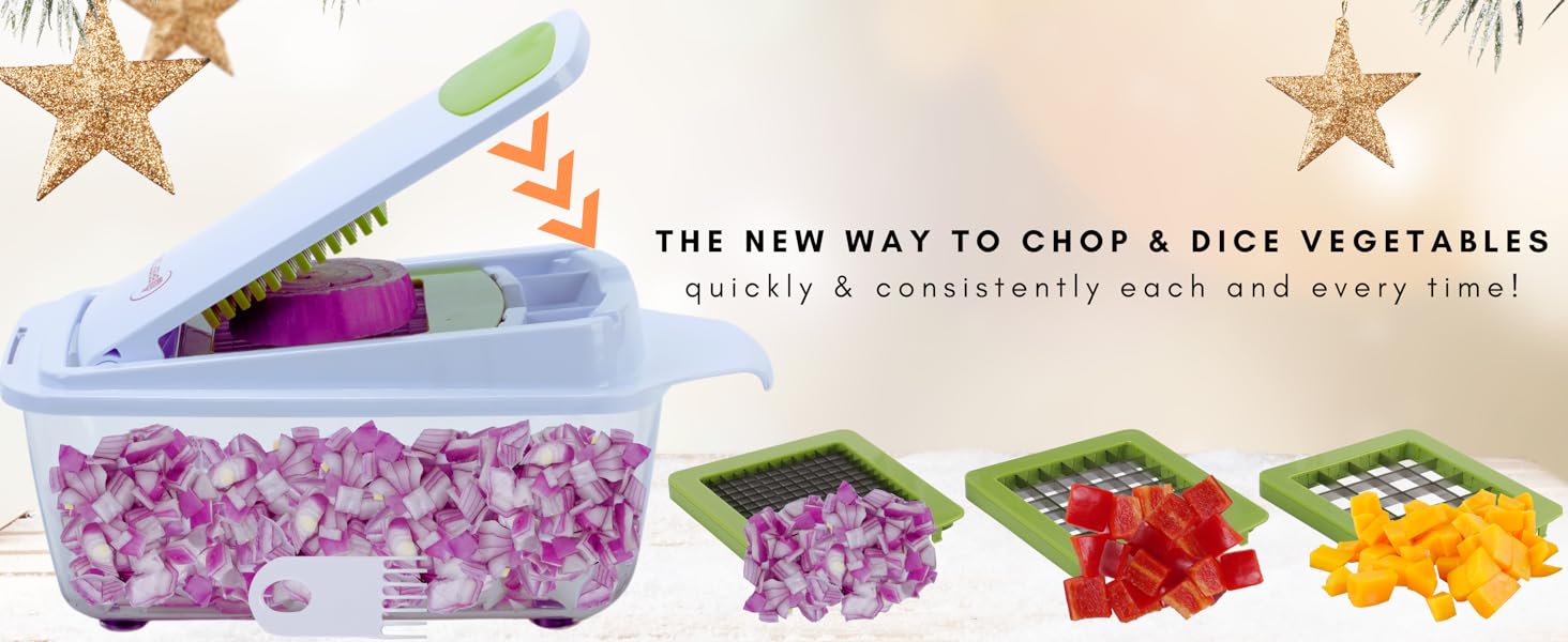 Brieftons QuickPush Food Chopper Strongest & 200 More