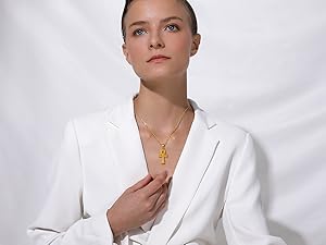 ankh necklace women