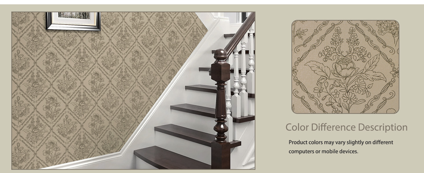 vintage peel and stick wallpaper8