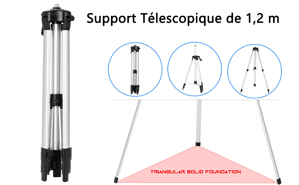 niveau laser avec trepied