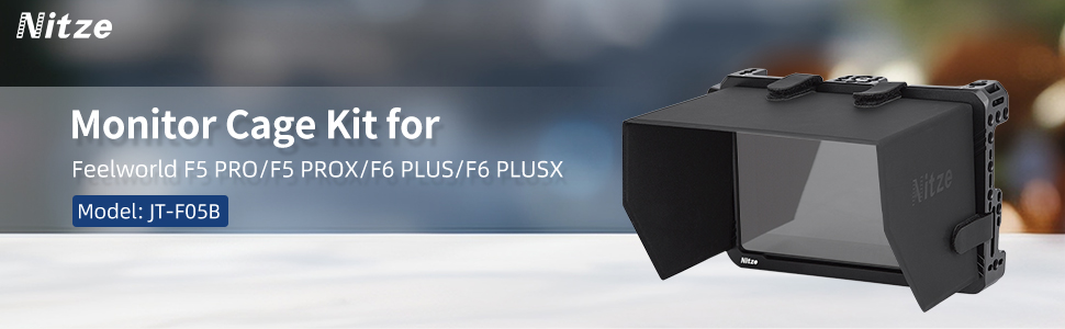 Feelworld F5 PRO/F5 PROX /F6 PLUS/ F6 PLUSX monitor cage