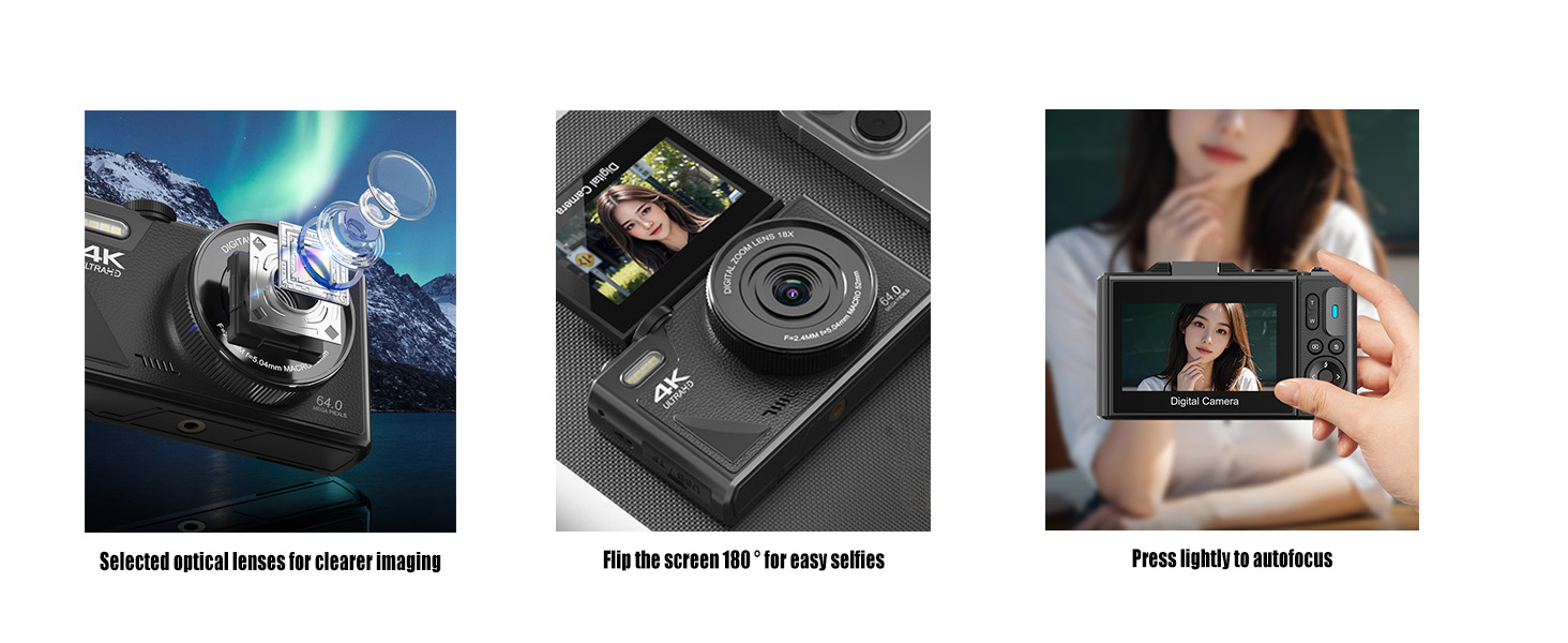point and shoot digital cameras