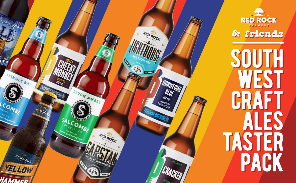 British Craft Ale Taster Pack Case of 12x 500ml English Beer