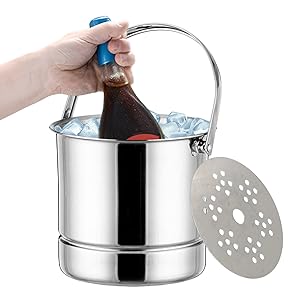 銅製 ボトルクーラー　アイスバッケット Amazon｜アイスペール アイスバケット 溶けない 製氷皿 氷作る