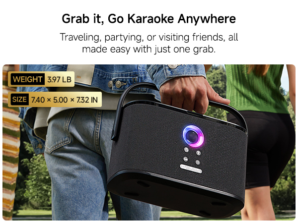 Ikarao Shell S2 Karaoke Machine