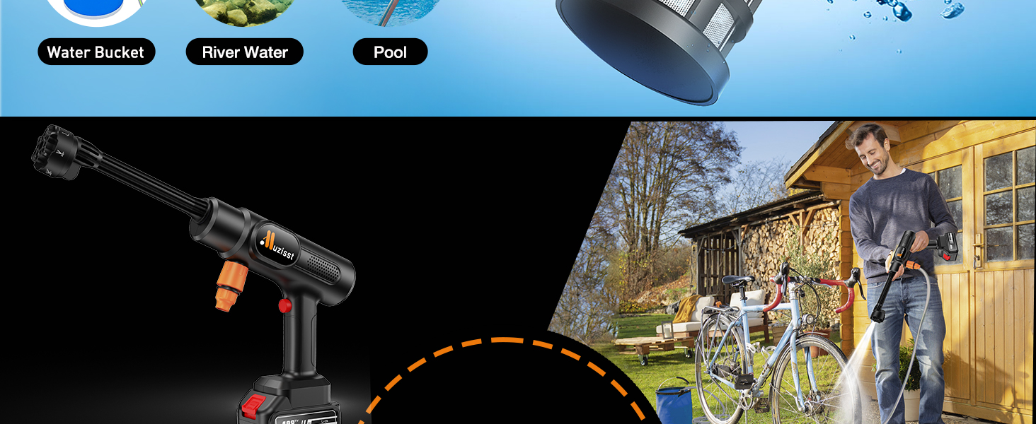 battery powered pressure washer Electric Pressure Washer power wash