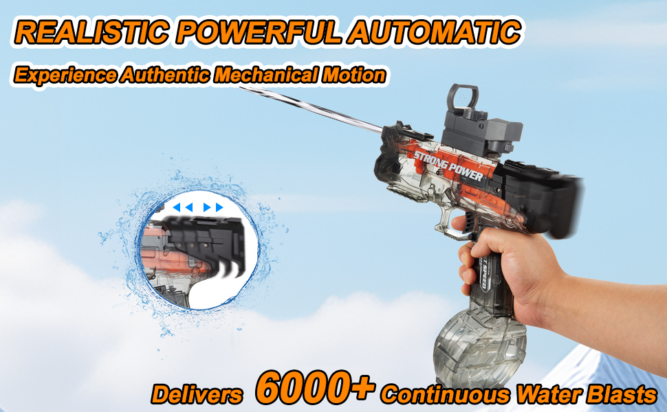powerful automatic water gun