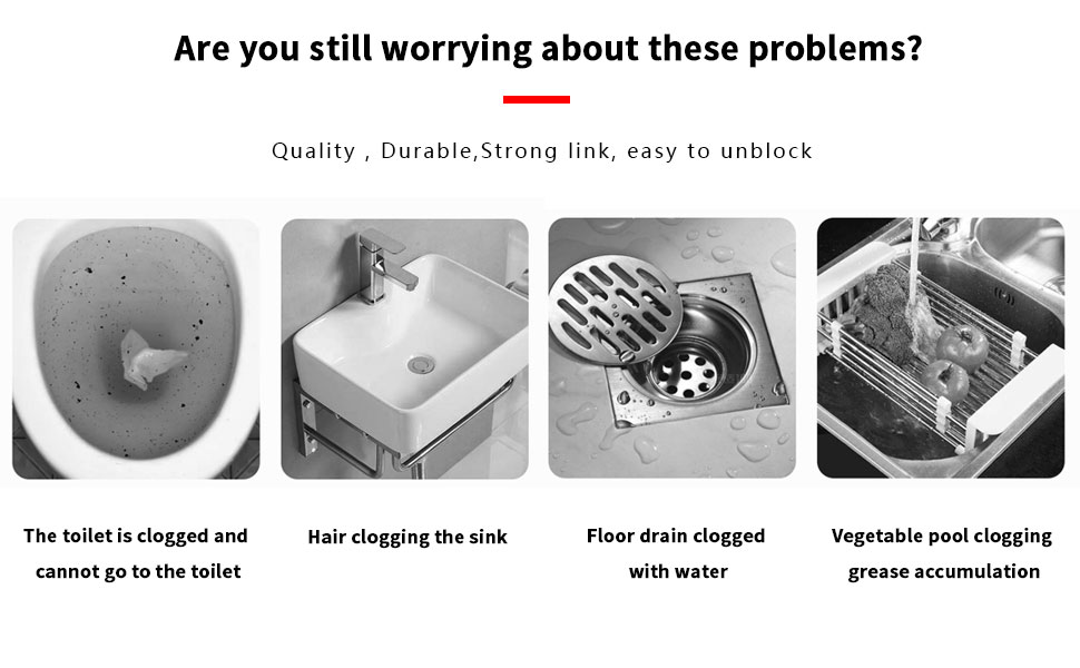 Voarge Sink Plunger, Sink and Toilet Plunger, Sink and Drain Plunger