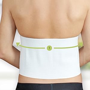 Hydas Rückenstützgürtel mit Outlast, Standard Stützkraft