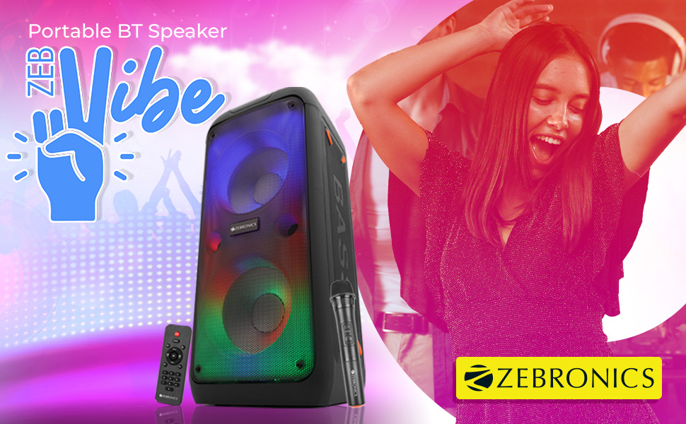 Zebronics Zeb-Vibe Portable Speaker