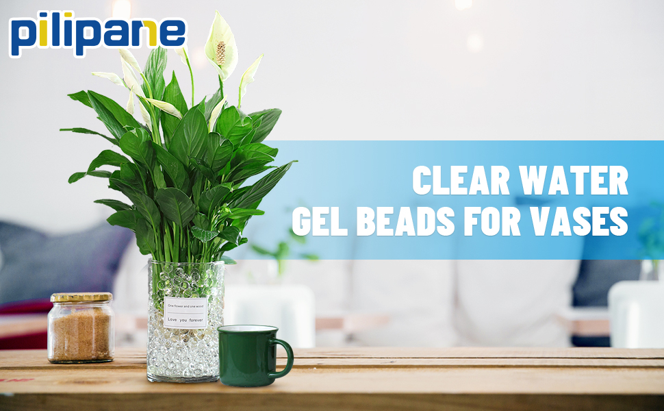 3000 Pieces Vase Filler Beads Gems Water Gel Beads Growing