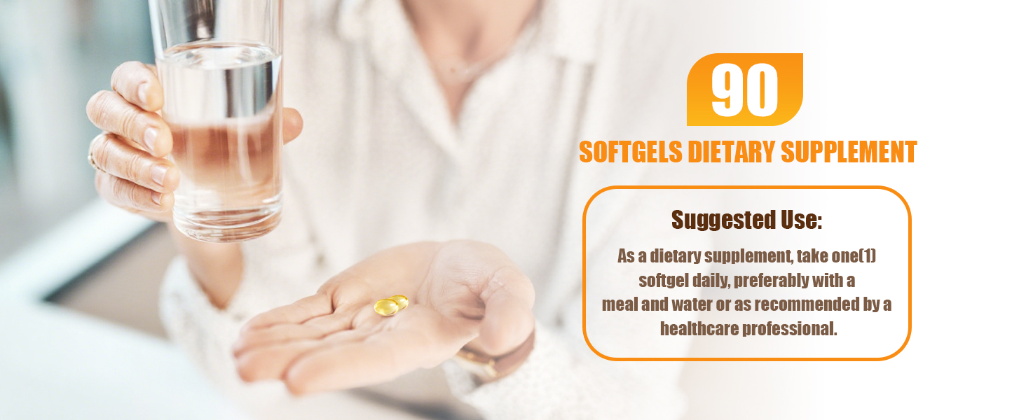 90 SOFTGELS DIETARY SUPPLEMENT
