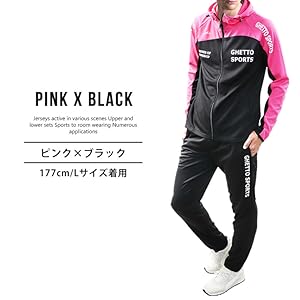 Amazon | [GYMTEC] ジャージ 上下 メンズ セットアップ 吸汗速乾