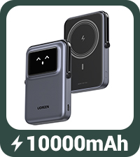 Amazon | UGREEN Uno PowerBank マグネット (10000mAh Qi・7.5W