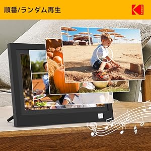 2024新製品 Kodak デジタルフォトフレーム 11.6インチWi-Fi対応 Amazon | 【2024新登場 HD画面 Google Photosに対応】KODAK Wifi