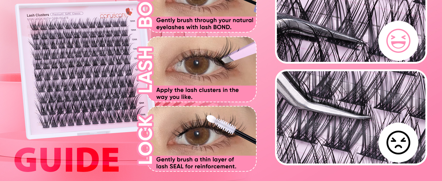 lash clusters