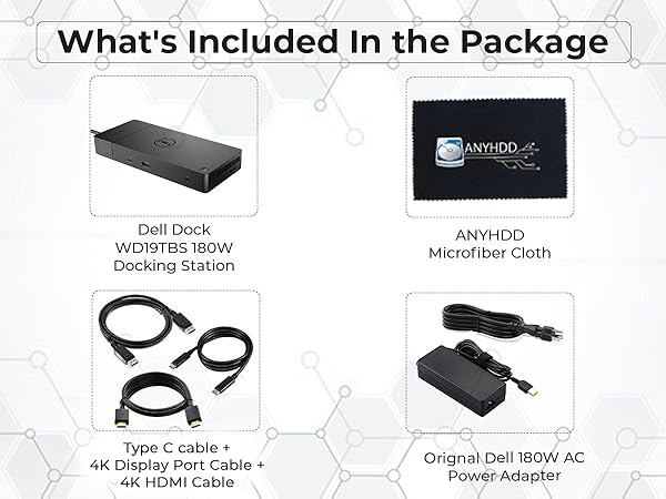 【純正】DELL Thunderbolt ドック WD19TBS Amazon.com: Dell WD19TBS Thunderbolt Dock - USB C Docking