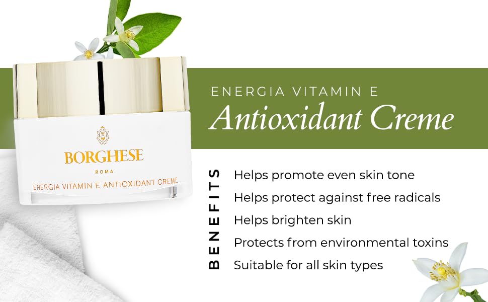 ENERGIA Vitamin E Antioxidant Creme