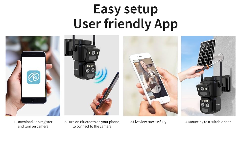 easy installation camera