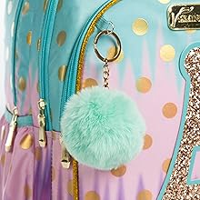 17" Rolling Backpack for Girls