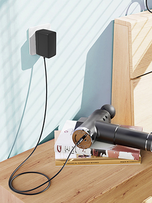 sharper image massage gun charger