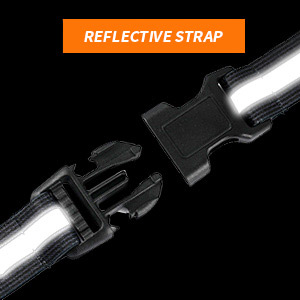 Біговий ліхтар West Biking - акумуляторний біговий ліхтар USB, водонепроникний, 500 люменів