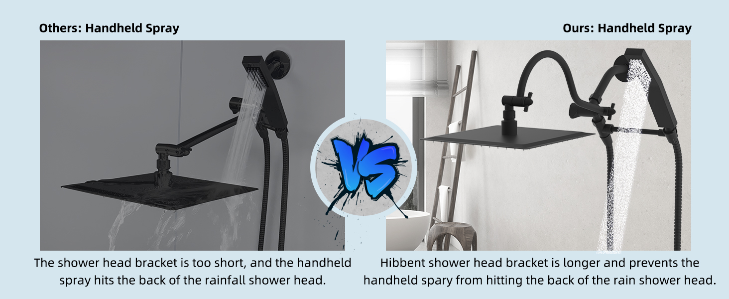 rainfall shower head