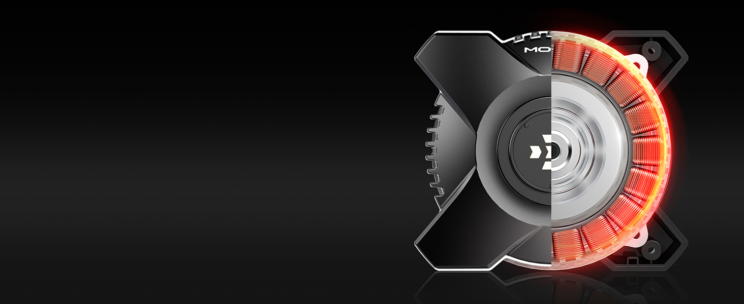 This R3 wheel base delivers ultimate steering force feedback