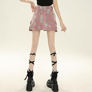 Amazon.co.jp: [YAZHUE] デニム ホットスカート ショート