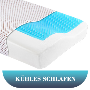 Hi-Low Memory Foam Kissen