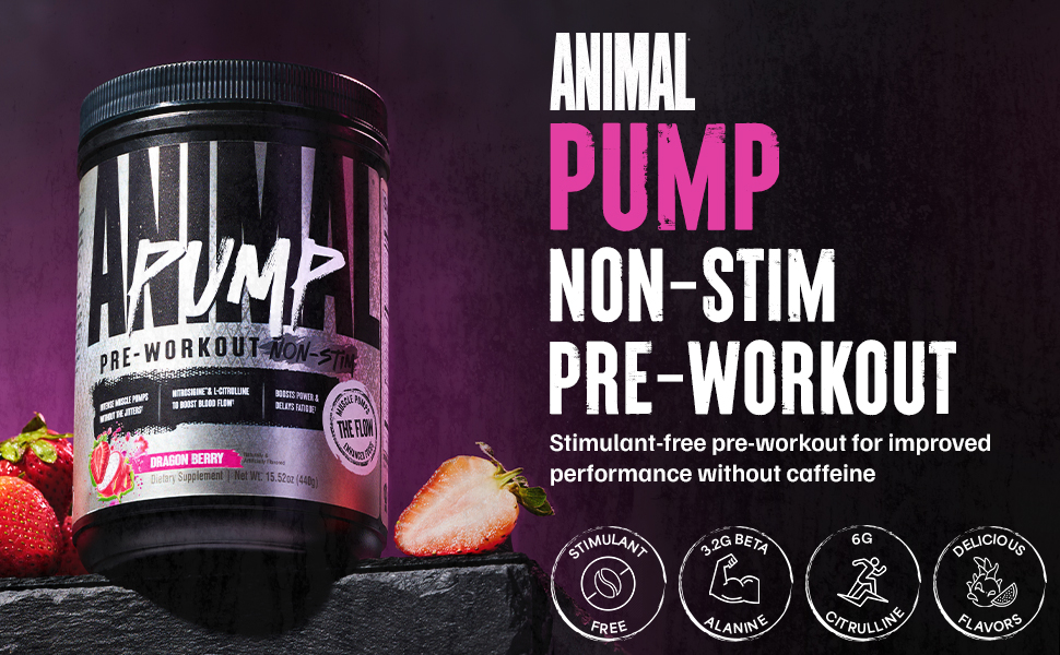 Animal Pump Non-Stim Pre-workout 