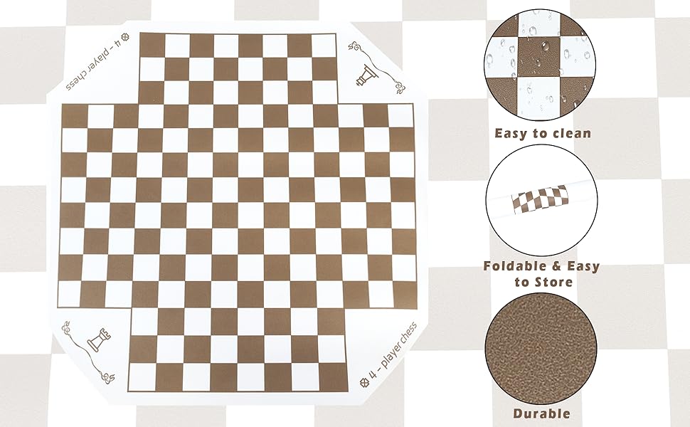 3-4 player chess set