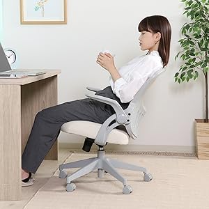 Amazon.co.jp: 不二貿易 オフィスチェア デスクチェア 幅62.5×奥行60