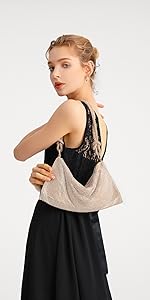 Gold Rhinestone Purse