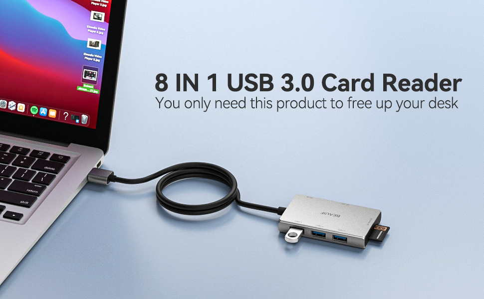Amazon.com: USB 3.0 SD Card Reader, Beauif USB 3.0 Hi-Speed