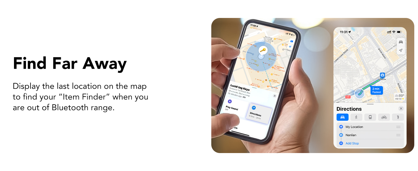 Bluetooth tracker for global tracking and close proximity finding