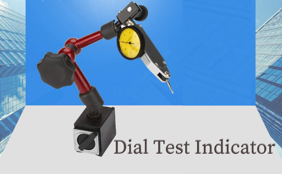 Dial Test Indicator with Base + Gauge for Surface Measuring Amazon.ca Industrial