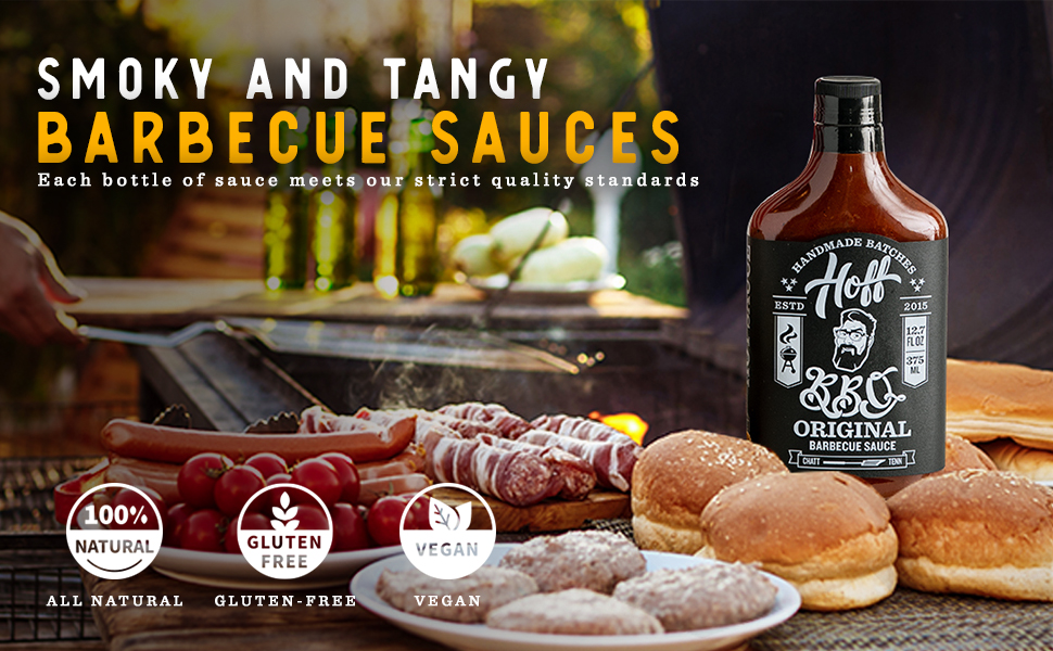 Hoff And Pepper's Original BBQ Sauce Mild Spice Smoky