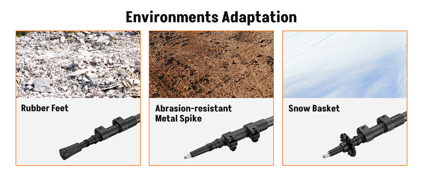 EZshoot Adjustable Tripod with Environments Adaptation