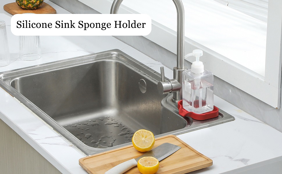 MicoYang Silicone Bathroom Soap Dishes with Drain Spout