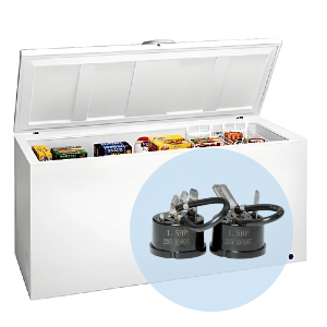 Refrigerator Compressor Thermal Overload Protector 1.5HP 1125W 220V 50/60Hz