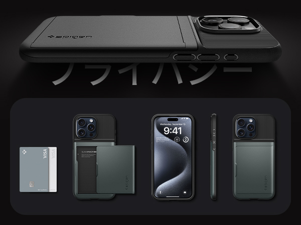 Amazon.co.jp: Spigen 【創業18年の技術力】 iPhone 15 Pro