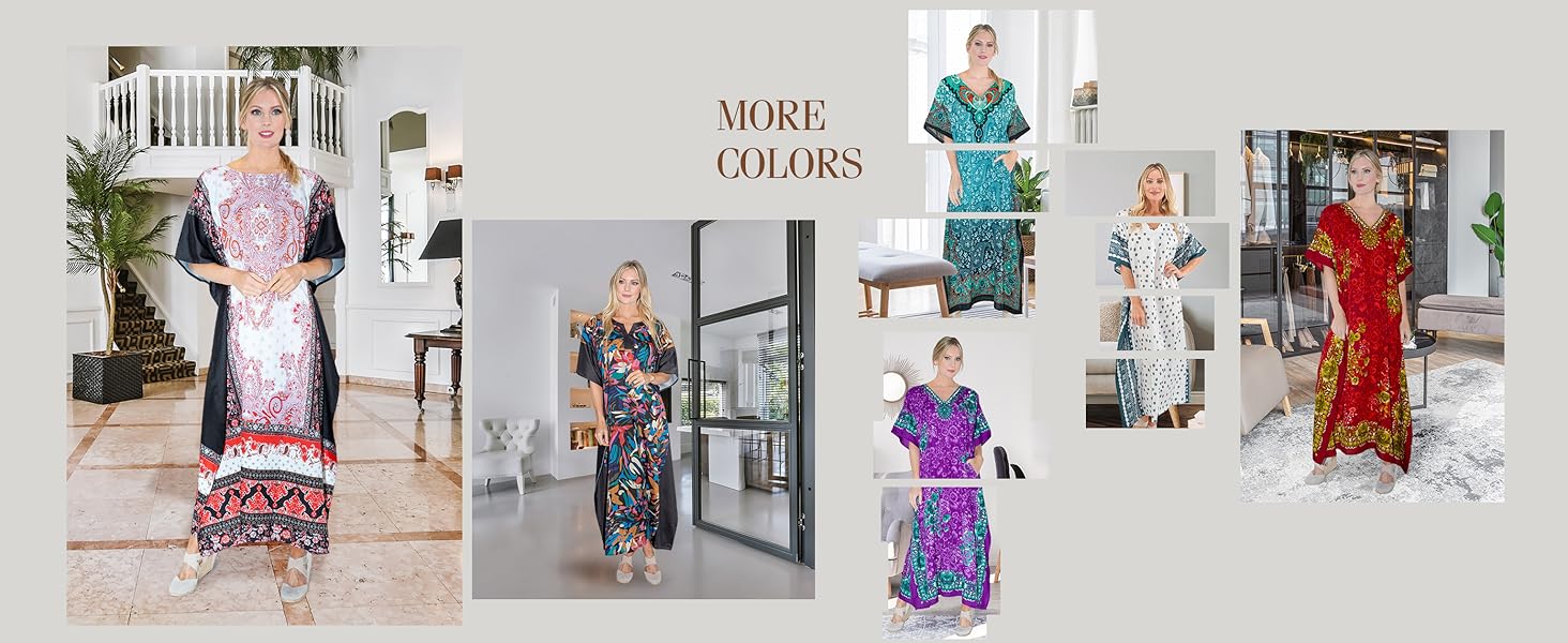 Multiple colors in Kaftans