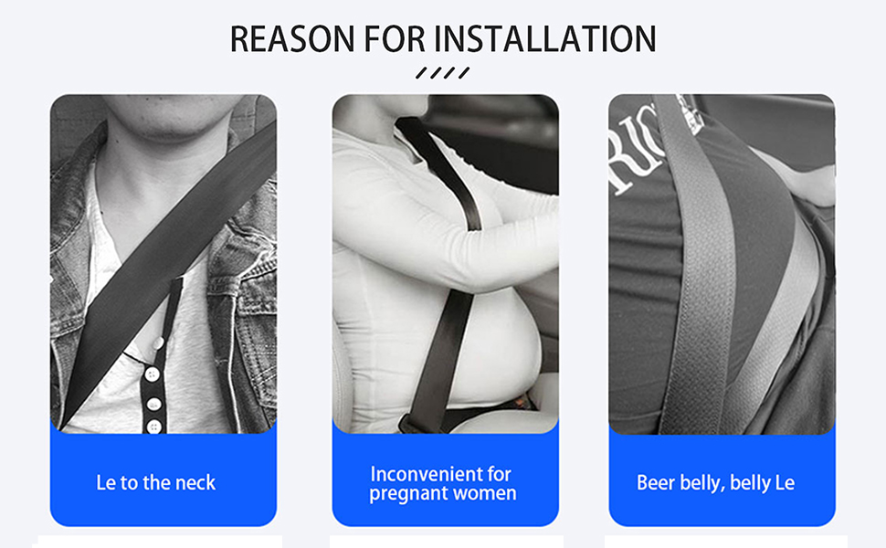 Seat Belt Adjuster,2PCS Seat Belt Clips Car Seat Locking Clip,Universal