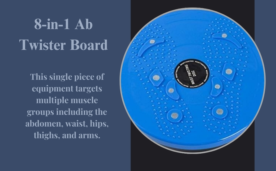 Review Drumstone (𝟏𝟎 𝐘𝐞𝐚𝐫𝐬 𝐖𝐚𝐫𝐫𝐚𝐧𝐭𝐲) 8-In-1 Ab Twister Board For 6 B0F4P5Z7H1
