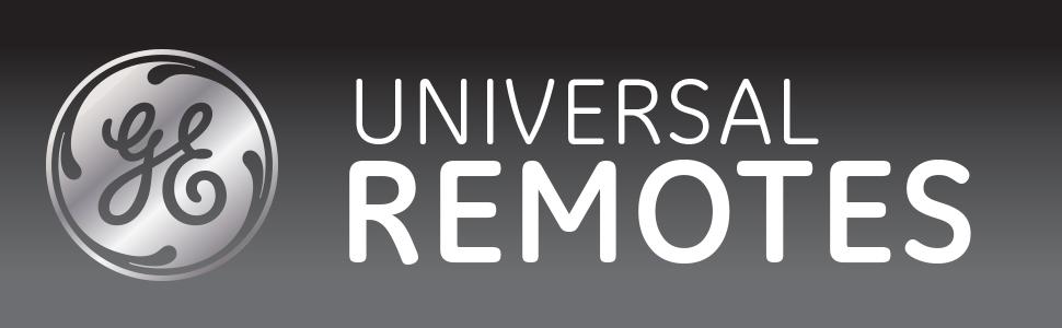 Ge universal remotes