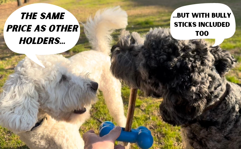 Mighty Chewz 12" Jumbo Bully Sticks (5 Pack) with Bully