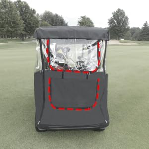 Golf Cart Cover Zippers