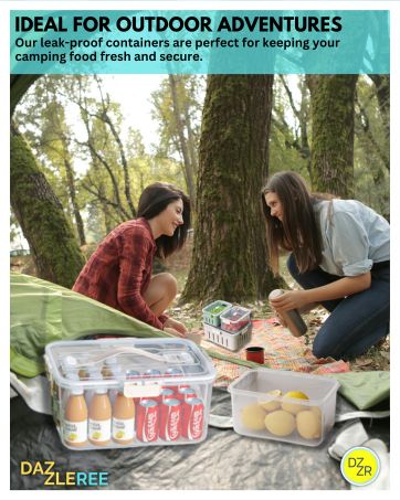 5. Adjustable Ventilation Airtight Containers Multipurpose Food Storage Containers