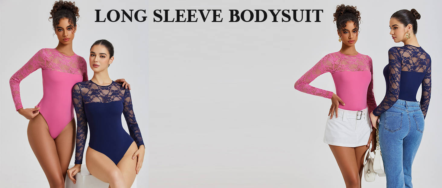 bodysuits for women long sleeve